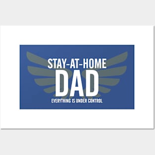 Stay-at-home dad - under control Posters and Art